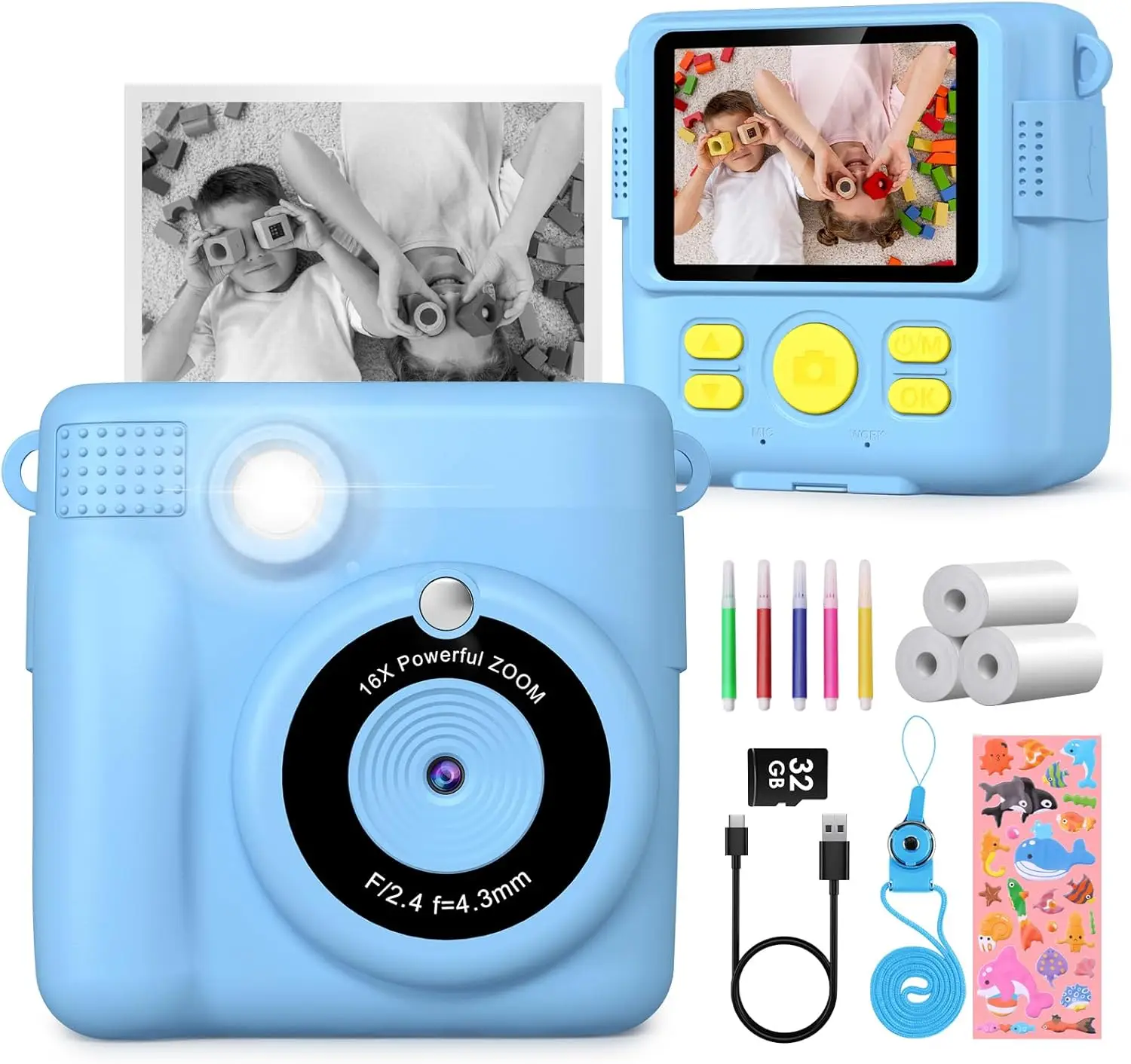 appareil photo instantané enfant