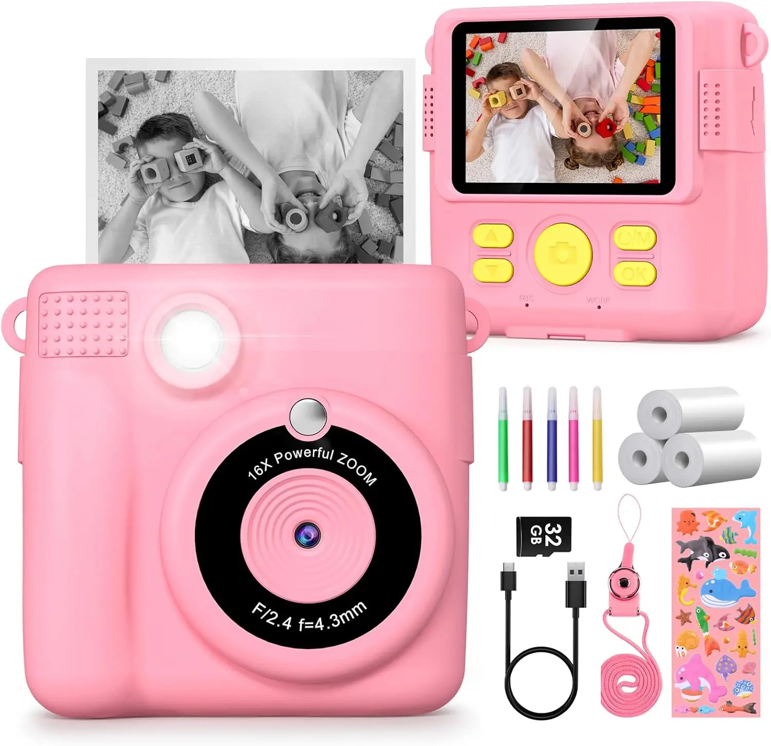 appareil photo enfant 2 ans